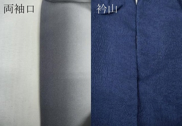 平和屋着物●訪問着 流水扇面枝桜文 暈し染め 金銀彩 正絹 逸品 CABG5358ut
