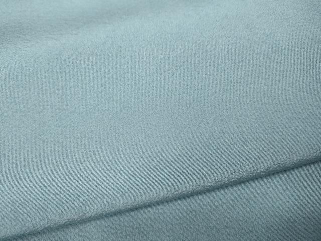 平和屋着物●上質な色無地 水色 正絹 逸品 CABG5365ut