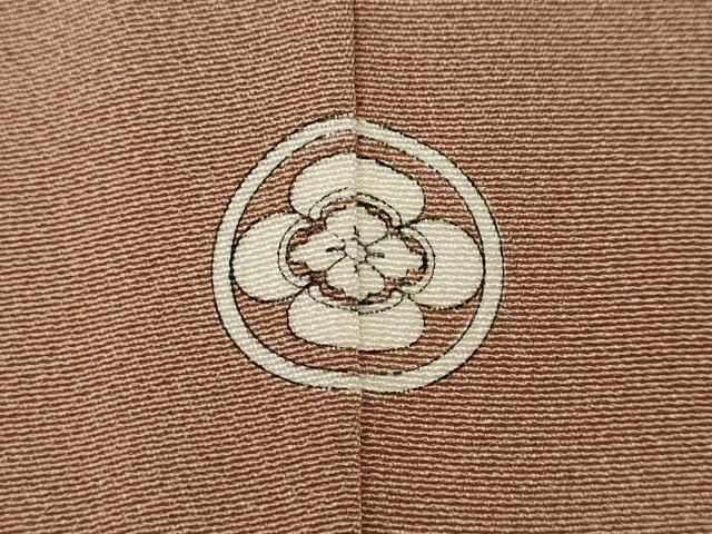 平和屋着物●本加賀友禅作家 金丸修一 訪問着 舞蝶花文 正絹 逸品 CABG5387ut