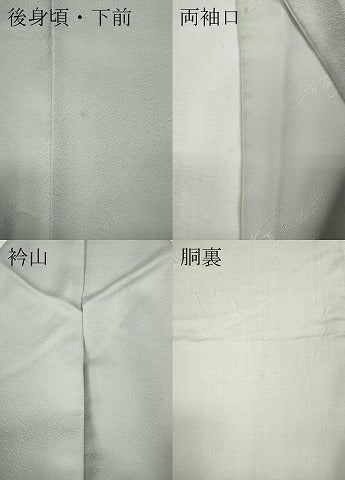 平和屋着物●染色作家 斉藤三才 訪問着 三才鳥 暈し染め 正絹 逸品 CABG5458ut