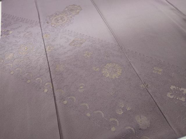 平和屋着物●訪問着 正倉院吉祥文 暈し染め 金銀糸 正絹 逸品 CABG5488ut