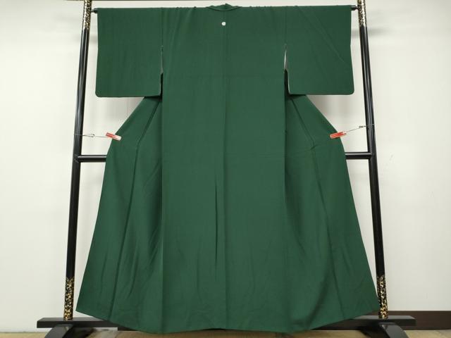 平和屋着物●上質な色無地 虫襖色 正絹 逸品 CABG5504ut