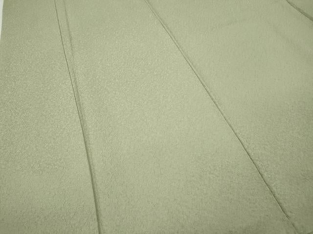 平和屋着物●上質な色無地 霞地紋 蒸栗色 正絹 逸品 CABG5508ut
