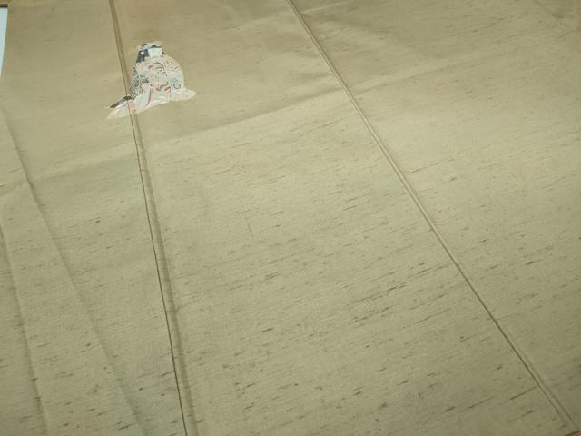 平和屋着物●石川県指定無形文化財 牛首紬 白山工房 手織り 訪問着 童子 こぼれ松葉 正絹 逸品 CABG5524ut