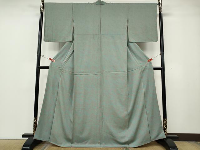 平和屋着物●上質な小紋 ふくら雀 正絹 逸品 CABG5532ut