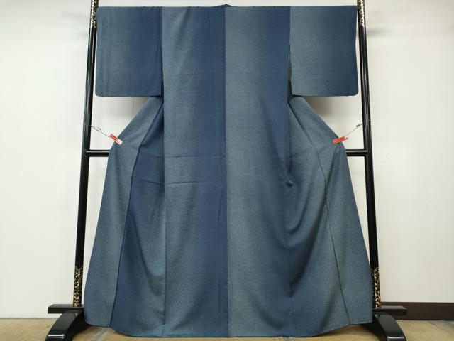平和屋着物●上質な小紋 霞文 正絹 逸品 CABG5563ut