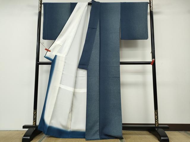 平和屋着物●上質な小紋 霞文 正絹 逸品 CABG5563ut