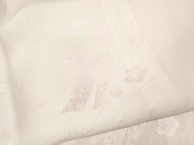 平和屋着物●長襦袢 袷 几帳花地紋 暈し染め 正絹 逸品 CABG5586ut