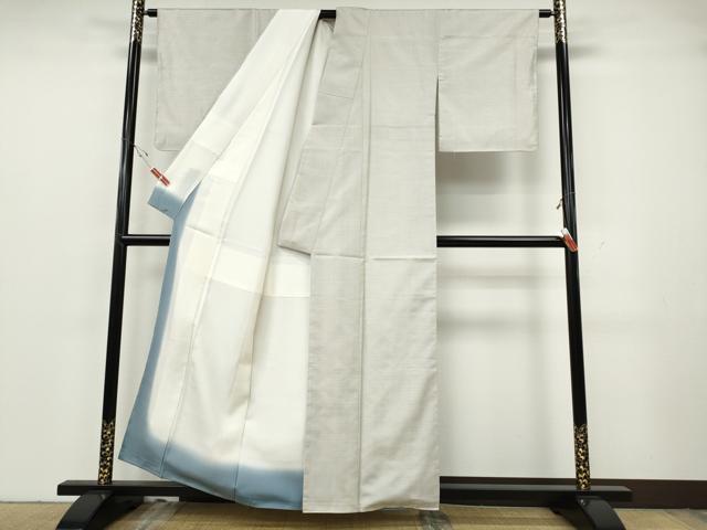 平和屋着物●本場大島紬 白大島 100亀甲 総詰め 正絹 逸品 CABG5588ut