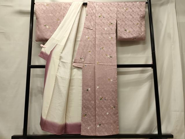 平和屋着物■上質な小紋 絞り あられ文 正絹 逸品 CABG5609oy