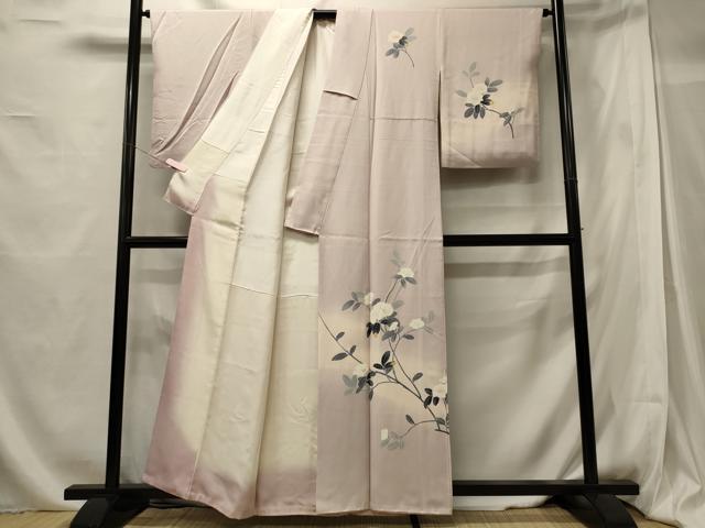 平和屋着物■訪問着 枝花文 正絹 逸品 CABG5620oy