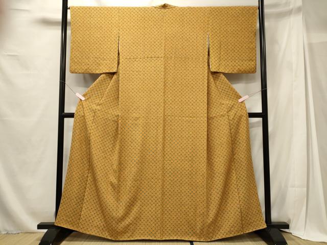 平和屋着物■上質な小紋 花尽くし 正絹 逸品 CABG5646oy