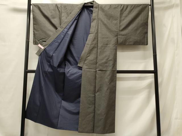 平和屋着物■男性 紬 120亀甲 亀甲文様 正絹 逸品 CABG5667oy