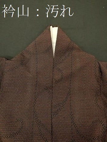 平和屋着物■本塩沢 110亀甲 唐草文 正絹 逸品 CABG5687oy