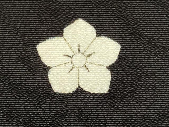 平和屋着物■豪華黒留袖 作家物 几帳草花松文 金彩 正絹 逸品 CABG5887oy