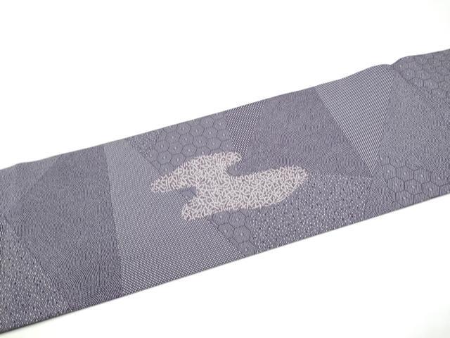 平和屋着物●つけ帯 寄せ小紋柄 正絹 逸品 CABG6007hy