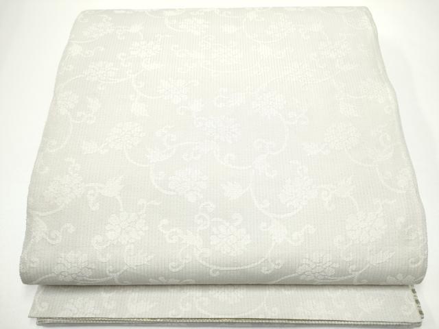平和屋着物●両面 六通柄袋帯 草木染倭紙 古錦文竜 金糸 正絹 逸品 CABG6036hy