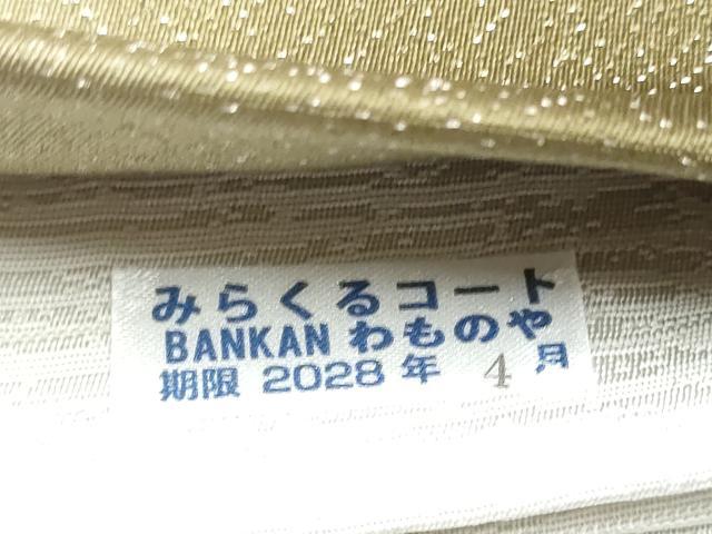 平和屋着物●BANKAN わものや 太鼓柄袋帯 花唐草文 銀通し地 正絹 逸品 CABG6187hy