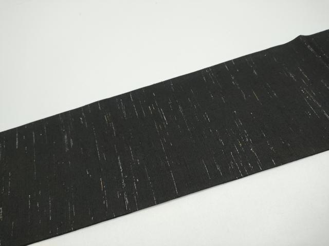 平和屋着物●全通柄 九寸名古屋帯 紬地 霞文 金糸 正絹 逸品 CABG6223hy