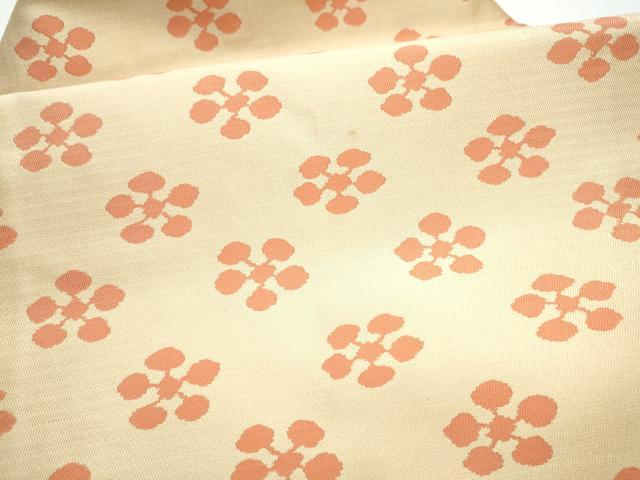 平和屋着物●全通柄 九寸名古屋帯 梅鉢 金糸 正絹 逸品 CABG6249hy