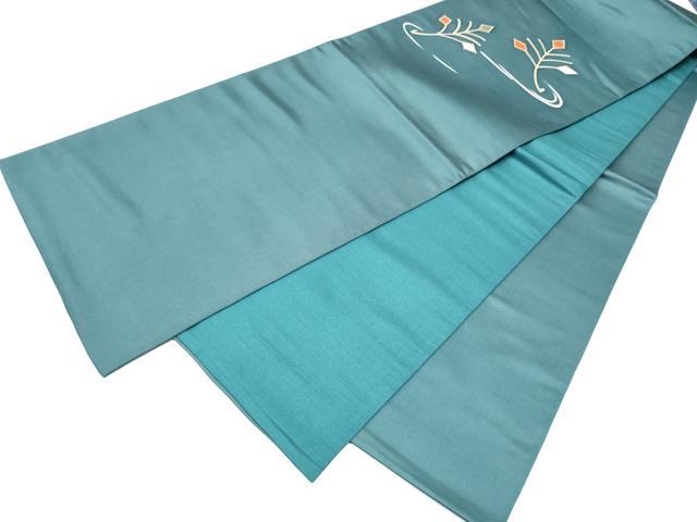 平和屋着物●太鼓柄 京袋帯 松葉文 正絹 逸品 CABG6376hy