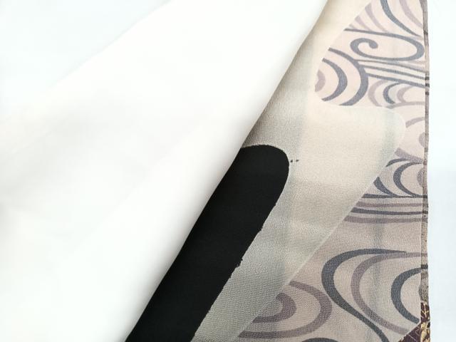 平和屋着物■豪華黒留袖 群鶴 暈し染め 金彩 正絹 逸品 CABG6419xe