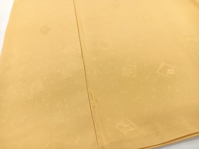 平和屋着物■上質な色無地 花葉色 正絹 逸品 CABG6432xe