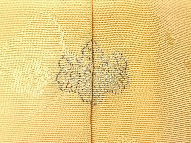 平和屋着物■上質な色無地 花葉色 正絹 逸品 CABG6432xe