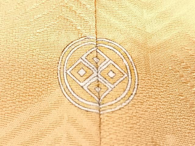 平和屋着物■上質な色無地 花葉色 正絹 逸品 CABG6439xe