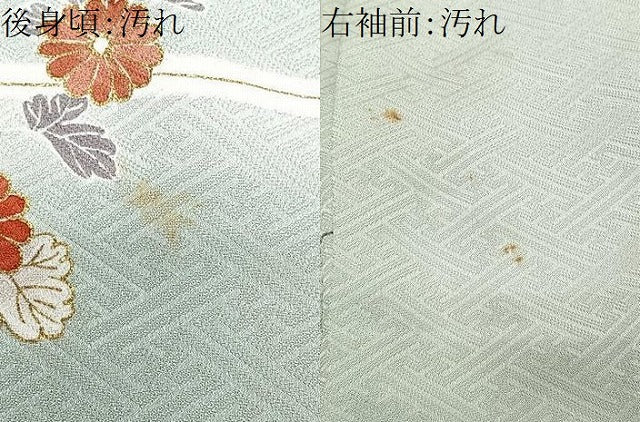 平和屋着物■訪問着 駒刺繍 枝花文 金彩 正絹 逸品 CABG6504xe