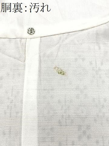 平和屋着物■上質な紬 花菱文 正絹 逸品 CABG6542xe