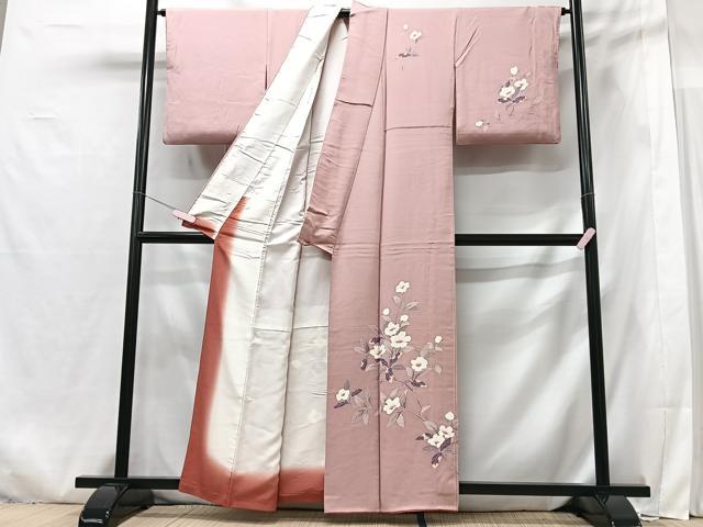 平和屋着物■訪問着 枝花文 正絹 逸品 CABG6563xe