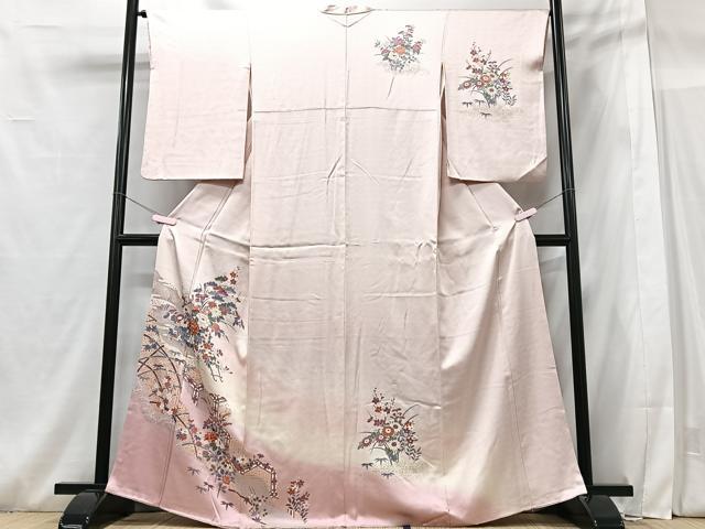 平和屋着物■訪問着 松竹梅 暈し染め 金彩 正絹 逸品 CABG6573xe