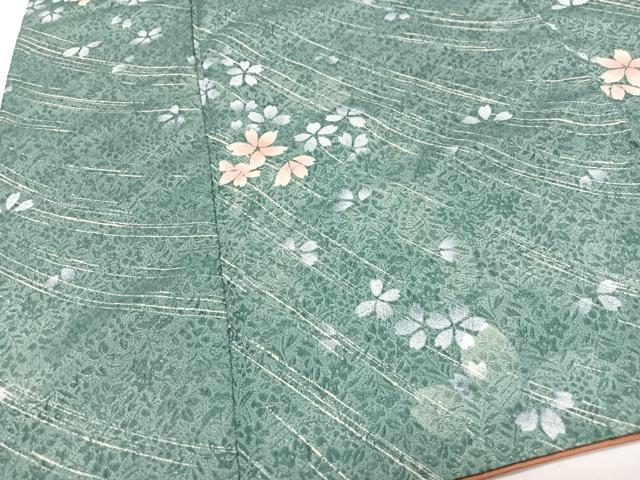平和屋着物■小紋 舞桜文 洗える着物 CABG6618xe