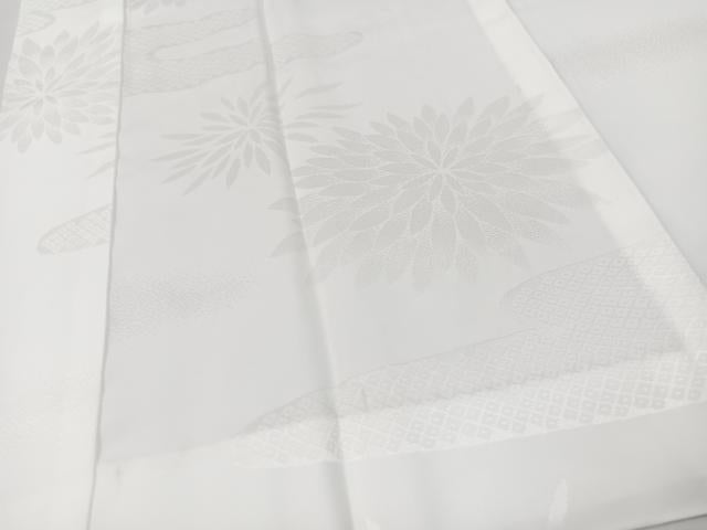 平和屋着物■長襦袢 無双仕立て 舞菊地紋 洗える着物 CABG6653xe