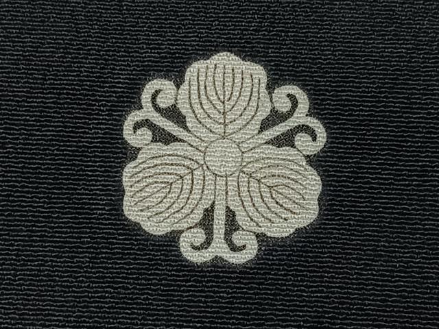 平和屋着物■豪華黒留袖 作家物 飛鶴花文 正絹 逸品 CABG6663xe