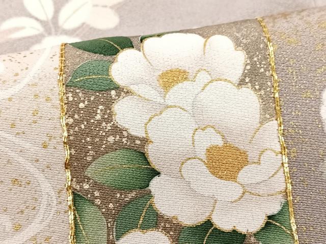 平和屋着物■豪華色留袖 駒刺繍 短冊華鳥文 金彩 正絹 逸品 CABG6688xe