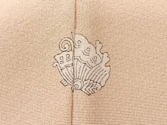平和屋着物■豪華色留袖 駒刺繍 飛鶴花文 金彩 正絹 逸品 CABG6690xe