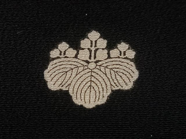 平和屋着物■豪華黒留袖 刺繍 飛鶴文 金彩 正絹 逸品 CABG6716xe