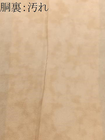 平和屋着物■上質な紬 草花文 正絹 逸品 CABG6739xe