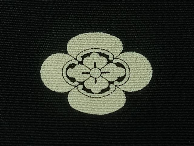 平和屋着物■豪華黒留袖 飛鶴花唐草松文 金彩 正絹 逸品 CABG6756xe