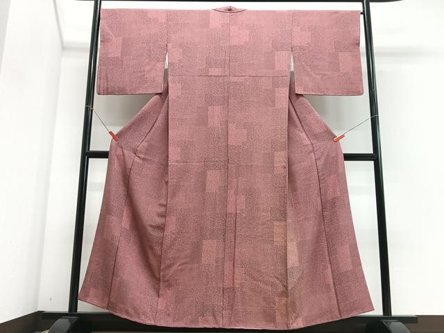 平和屋着物■上質な小紋 寄せ小紋柄 正絹 逸品 CABG6765xe