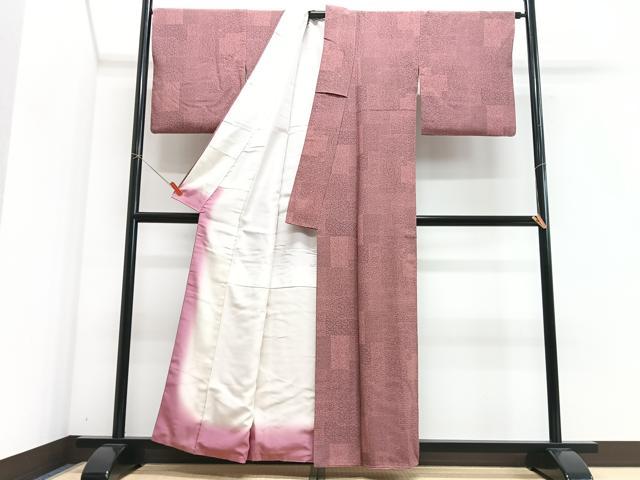 平和屋着物■上質な小紋 寄せ小紋柄 正絹 逸品 CABG6765xe