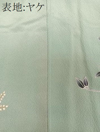 平和屋着物■訪問着 流水枝橘花文 金彩 正絹 逸品 未使用 CABG6804xi