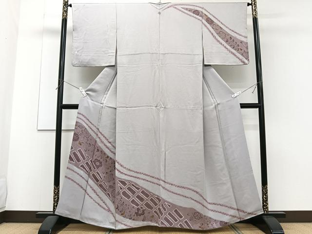 平和屋着物■訪問着 絞り 辻が花 正絹 逸品 CABG6826xi