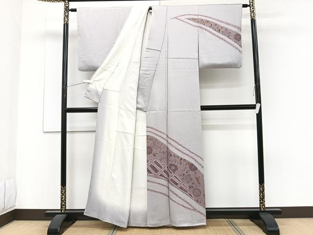 平和屋着物■訪問着 絞り 辻が花 正絹 逸品 CABG6826xi
