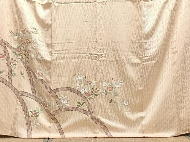平和屋着物■訪問着 橘 金彩 西武百貨店扱い 正絹 逸品 CABG6834xi