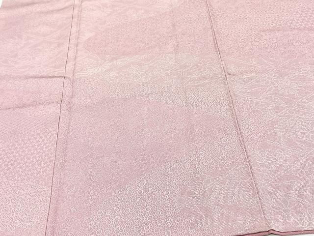 平和屋着物■訪問着 江戸小紋 作家物 菱花文 正絹 逸品 CABG6850xi