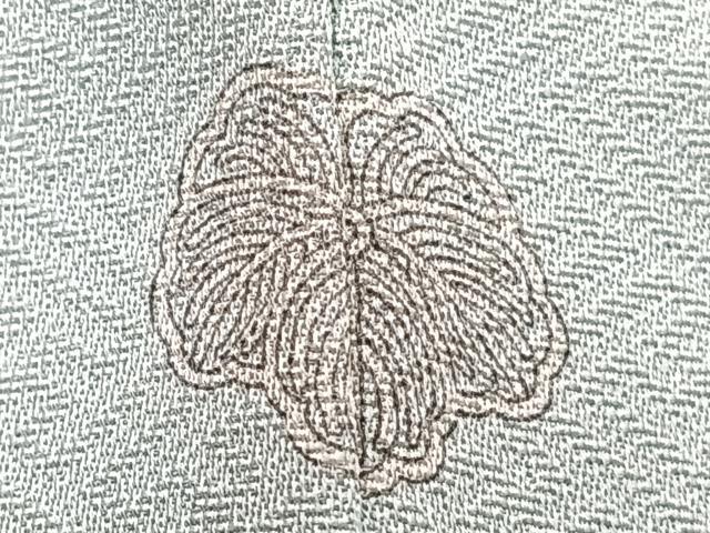 平和屋着物■訪問着 刺繍 渡橋花文 金彩 正絹 逸品 CABG6861xi