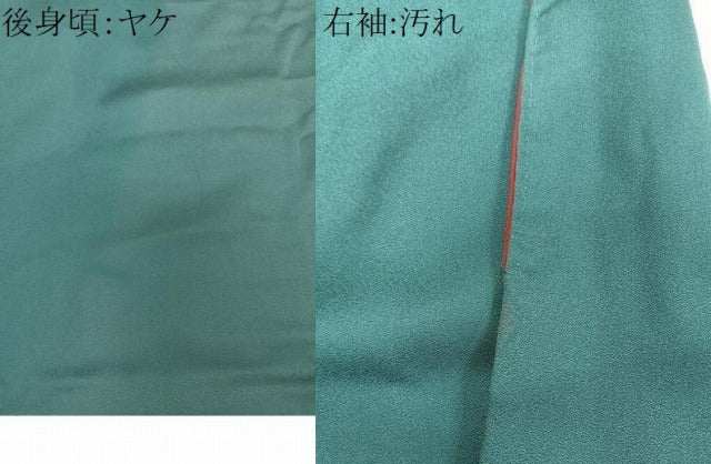 平和屋着物■訪問着 扇梅文 椿 暈し染め 金銀彩 正絹 逸品 CABG6864xi